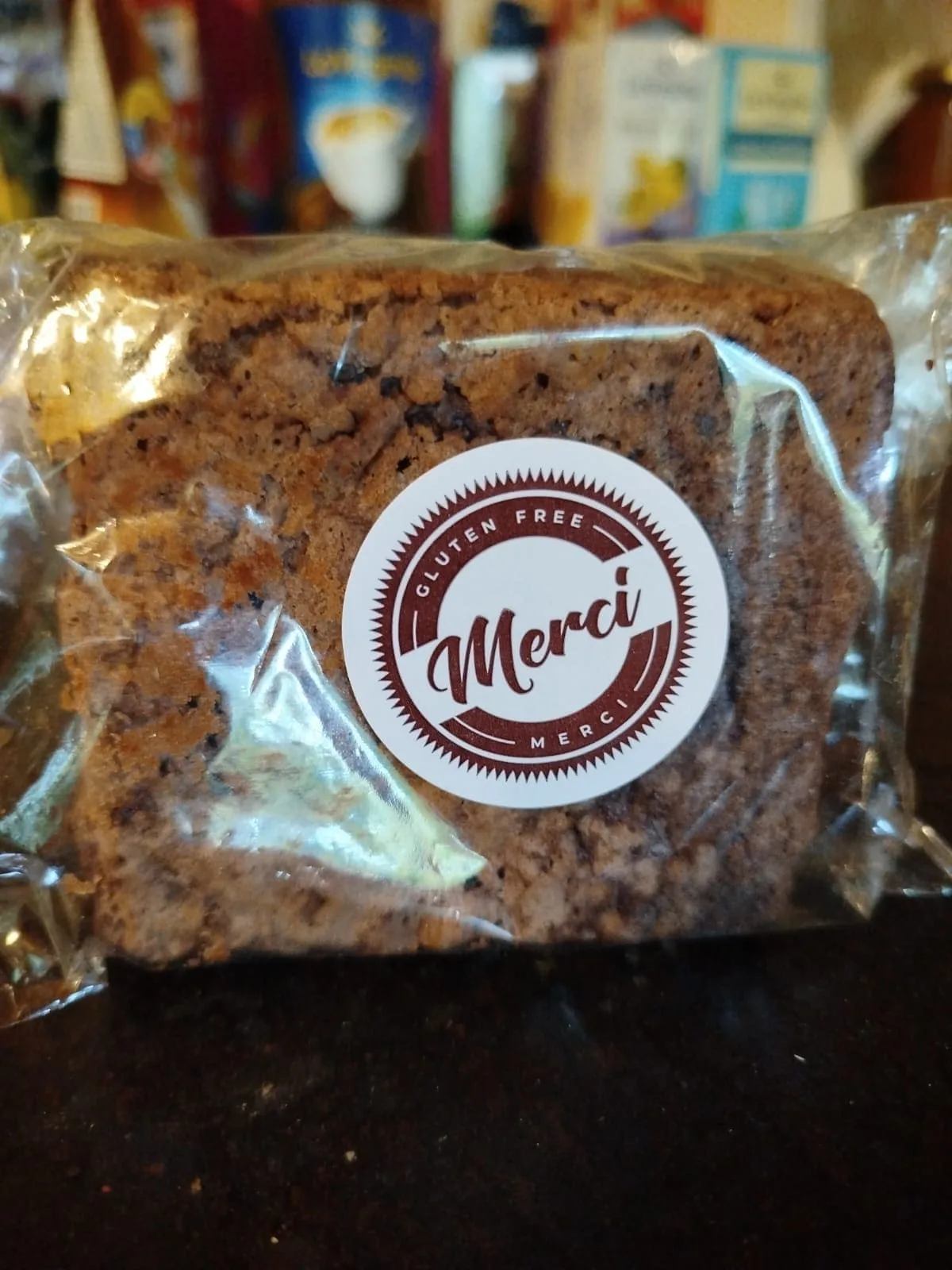 Brownie gluten free Merci