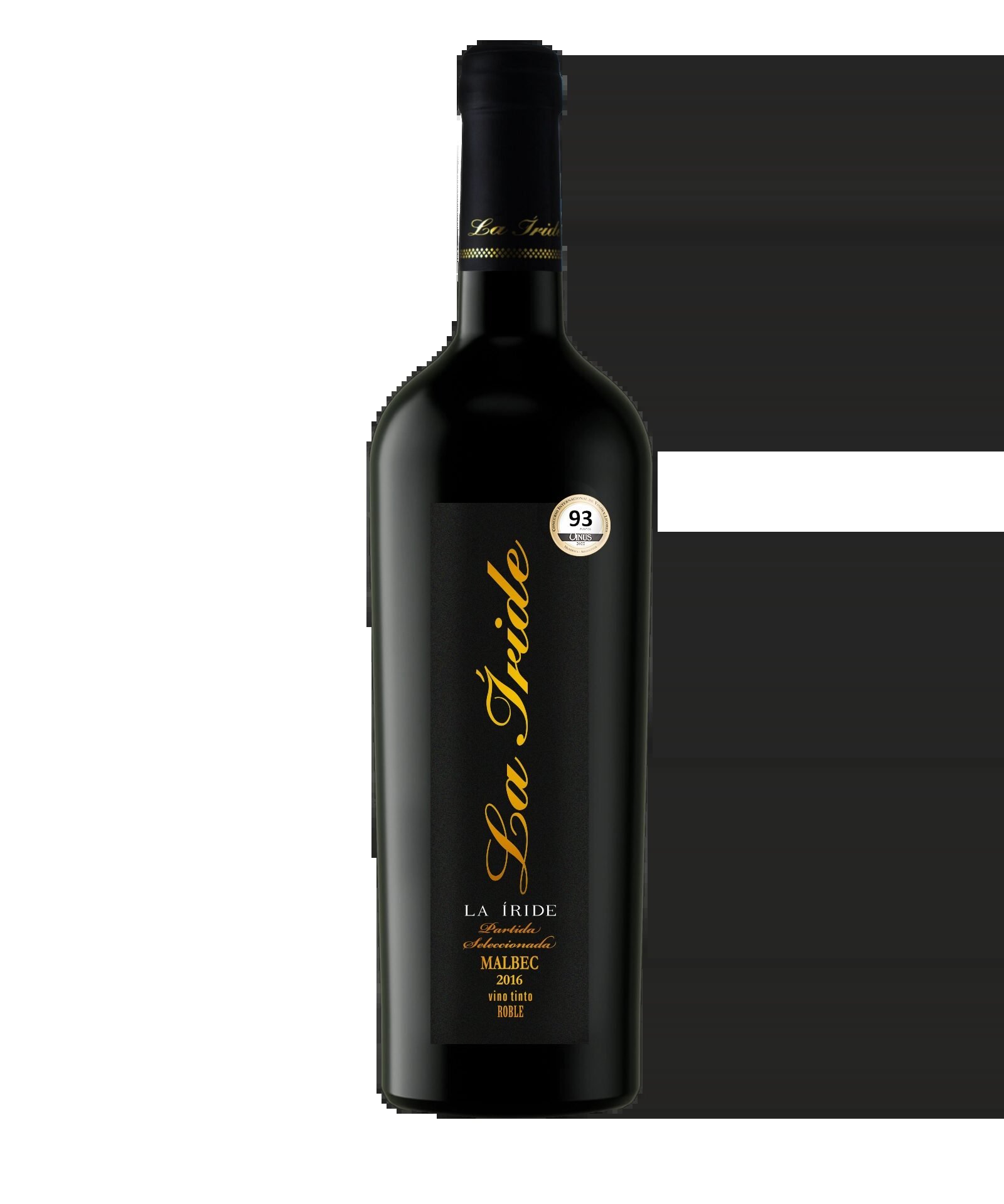 Vino La Íride Malbec Etiqueta Dorada