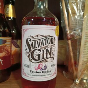 Gin Salvatore Frutos rojos x 500