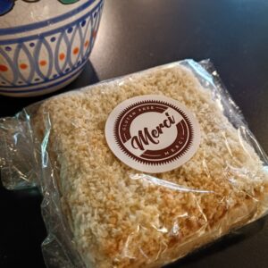 Torta de Dulce de Leche y Coco Merci sin TACC