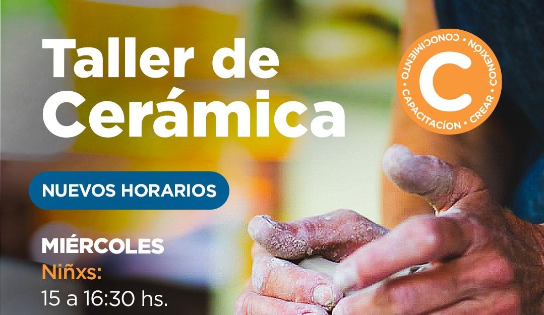 Curso de cerámica para niñxs